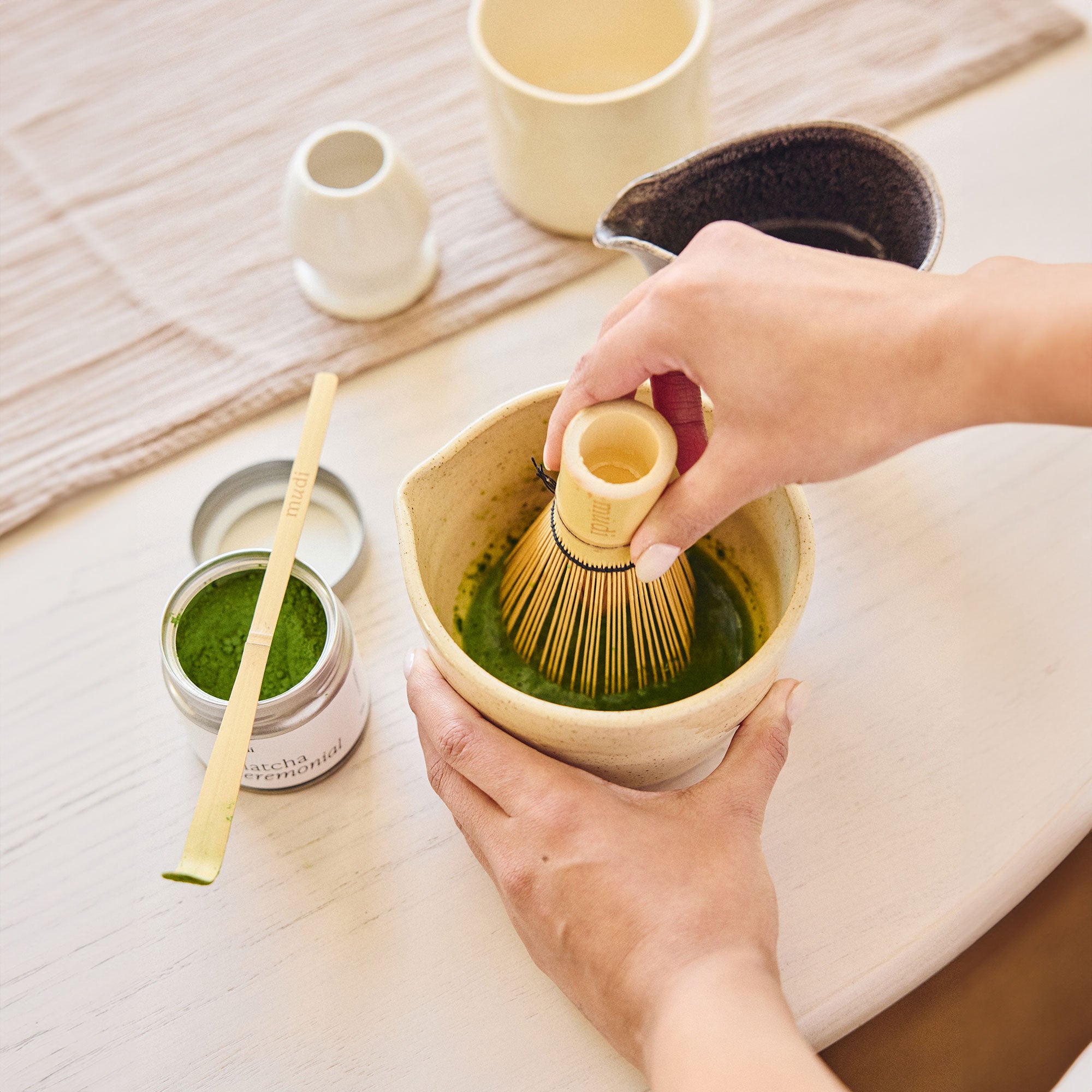 Matcha ceremonial + Pack bamboo