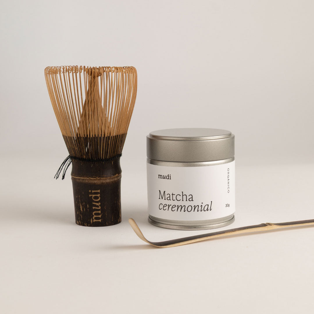 Matcha ceremonial + Pack dark bamboo