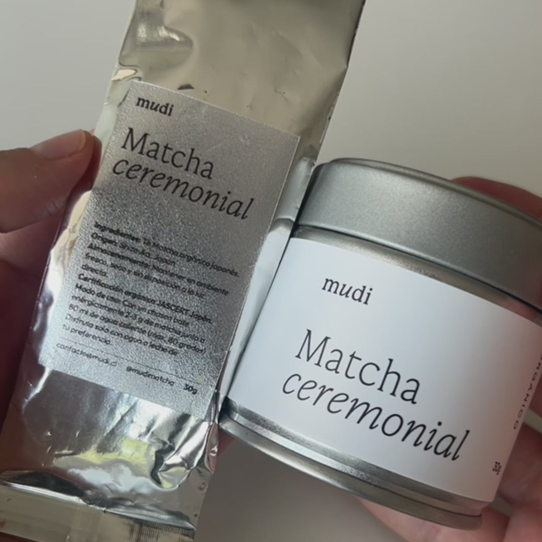 Recarga Matcha ceremonial orgánico 30g