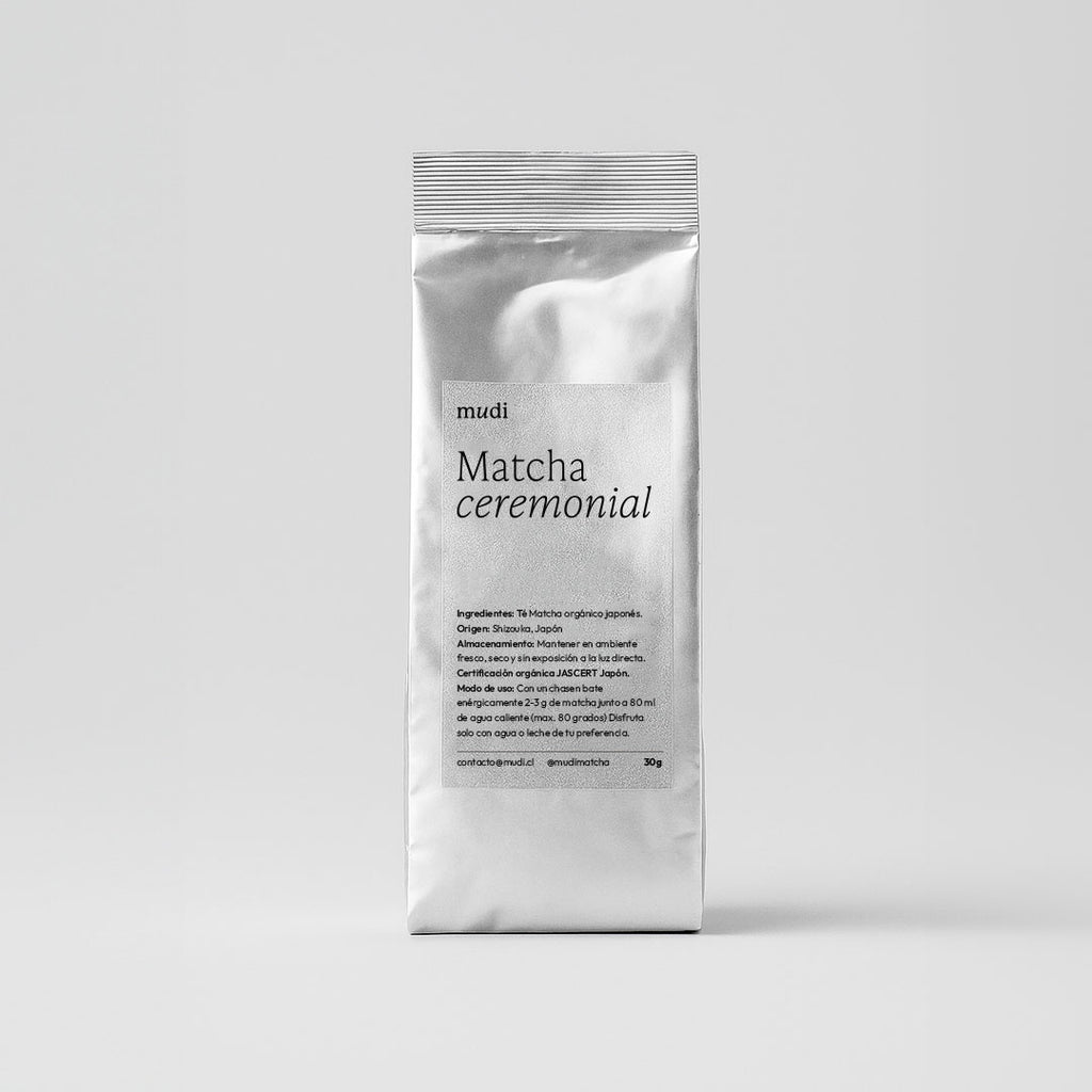 Recarga Matcha ceremonial orgánico 30g