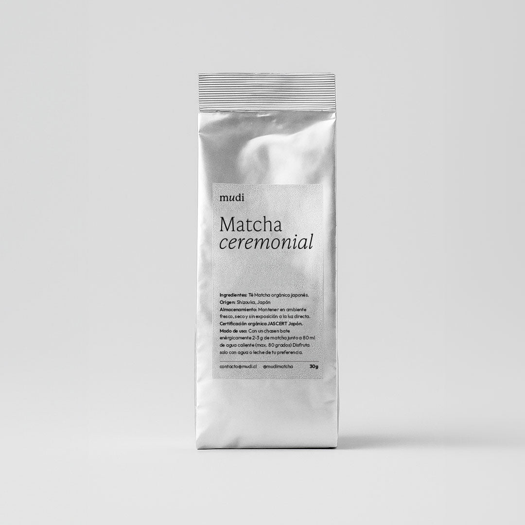 Recarga Matcha ceremonial orgánico 30g